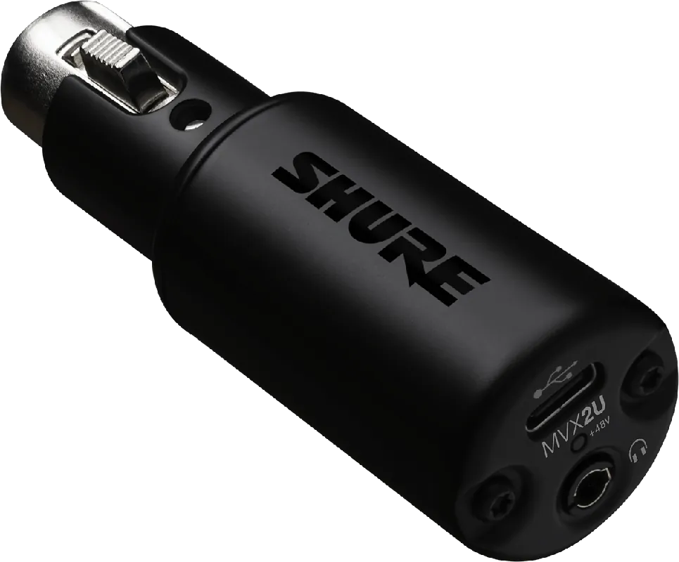 Shure MVX2U Interface audio numérique Paiement Sécurisé