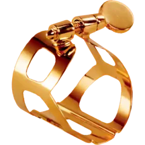 Dernier Modèle BG L51 - Ligature Tradition plaquée Or saxo soprano