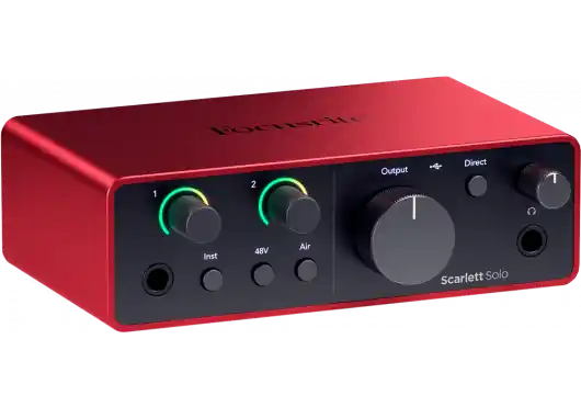 Focusrite SCARLETT4-SOLO Prix Bas