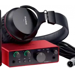Haute Qualité Focusrite SCARLETT4-SOLO-STUDIO