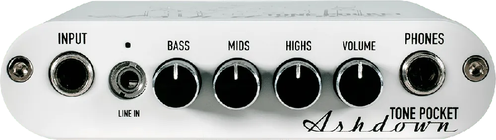 Ashdown TONE-POCKET Blanc Promotion