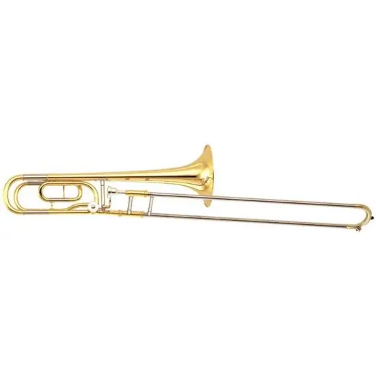 Yamaha YSL356GE - Trombone complet Sib/Fa verni avec étui et embouchure Nouvel Arrivage