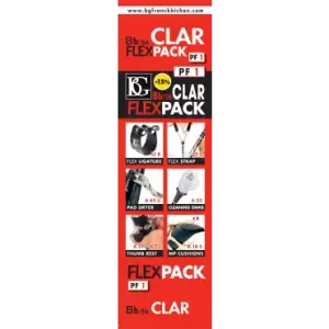 Meilleure Vente BG PF1 - Flexpack - Pack accessoires pour clarinette SIb
