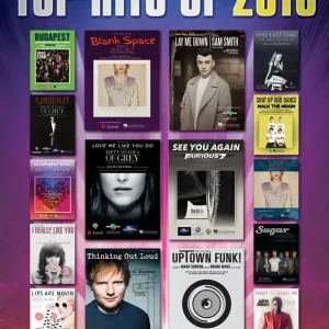 Hal Leonard Top Hits of 2015 Achetez Aujourd'hui