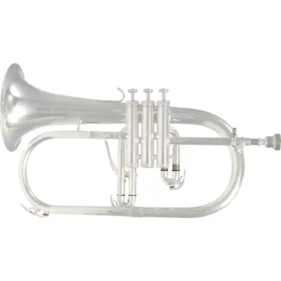 Pas Cher SML Paris BU600S - Bugle sib pavillon cuivre rose gravé argenté