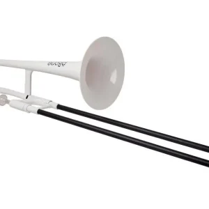 DISCONTINUE Jiggs Pbone Pbone - trombone ténor Sib plastique Blanc Paiement Sécurisé