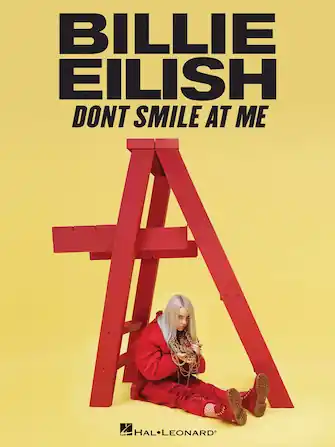 Pas Cher Hal Leonard BILLIE EILISH Dont smile at me piano vocal guitare