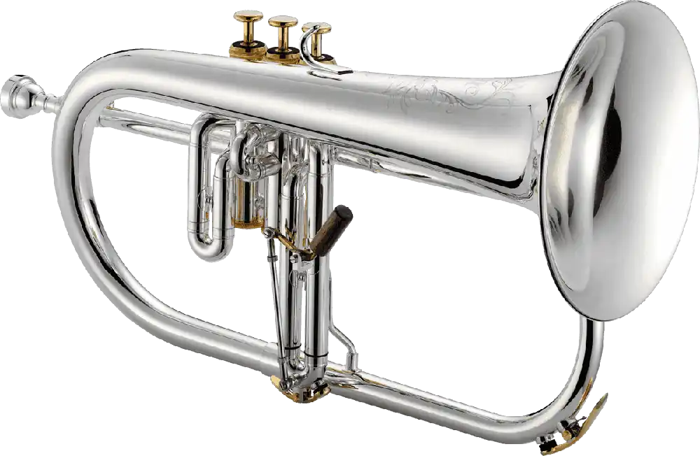 Meilleure Vente XO XO1646RG Bugle Professionnel Plaqué Argent, finitions plaquées Or - Pavillon cuivre rose