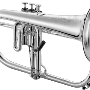 Dernière Chance XO XO1646RSS Bugle Professionnel XO argenté, pavillon cuivre rose