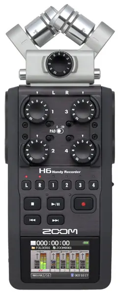 DISCONTINUE Zoom H6 - Enregistreur Portable Stéréo 6 Pistes Offre Limitée