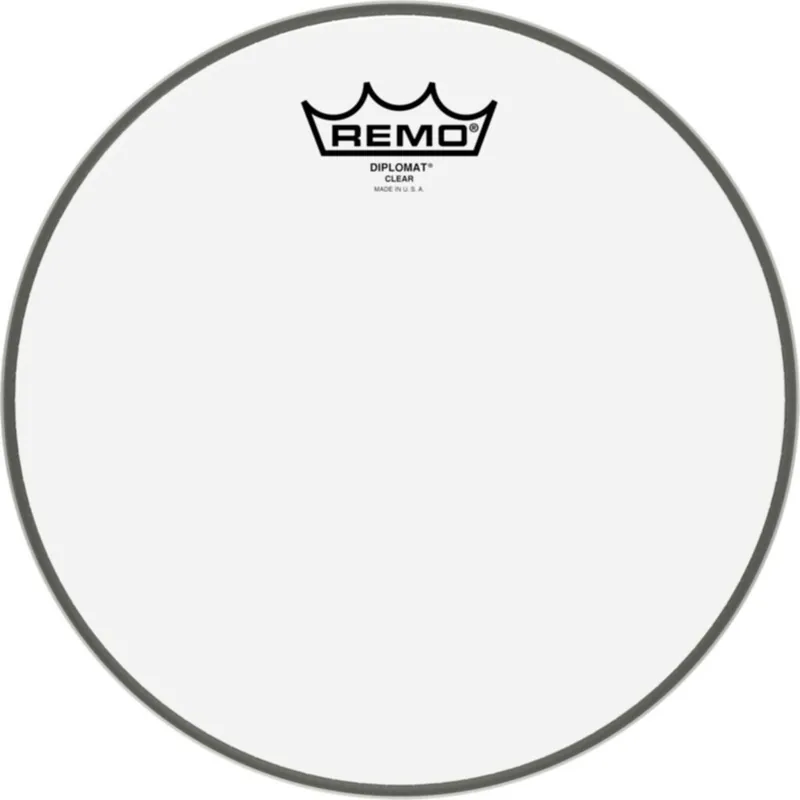 Acheter En Ligne Remo BD-0310-00 Diplomat Transparente 10" pour Tom/ Caisse claire