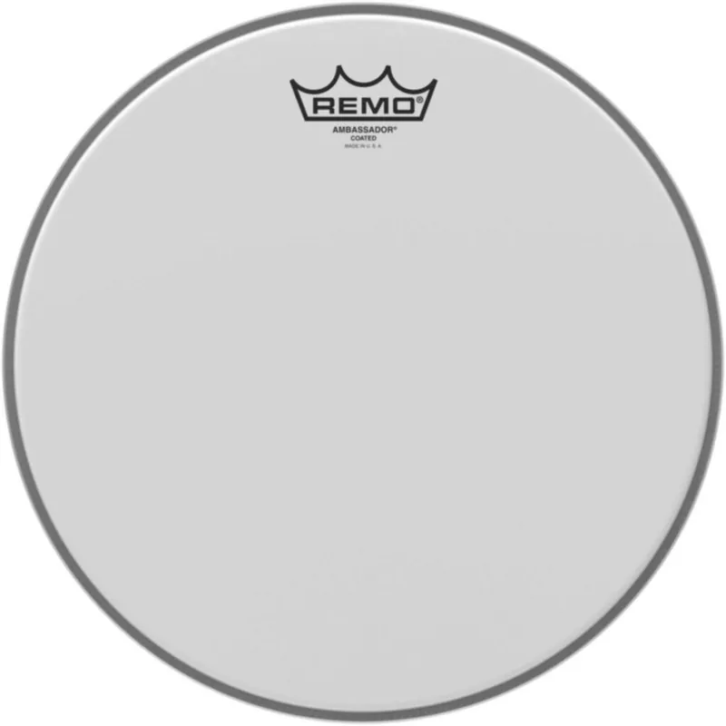 Acheter En Ligne Remo BA-0111-00 Ambassador sablée 11" pour Tom/ Caisse claire