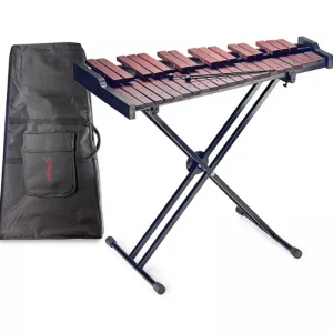 Achat Immédiat DISCONTINUE Stagg XYLO-SET 37 - Xylophone d‘étude 3 Octaves avec housse et stand