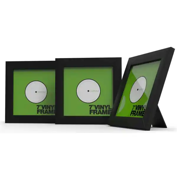 Glorious DJVINYL FRAME SET 7" BLACK Nouveauté