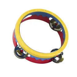 Expédition Rapide Fuzeau 9873 - Mini tambourin avec cymbalettes