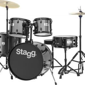 Stagg TIM120B BK - Batterie acoustique fusion 20‘‘ noir Achetez Aujourd'hui