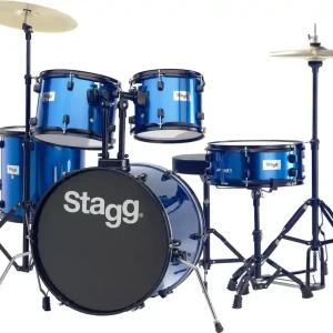 Stagg TIM120B BL - Batterie acoustique fusion 20‘‘ - Bleu Usine Directe