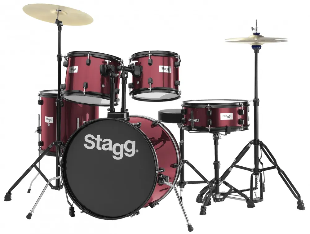 Stagg TIM120B WR - Batterie acoustique fusion 20‘‘ - Bleu Prix Réduit