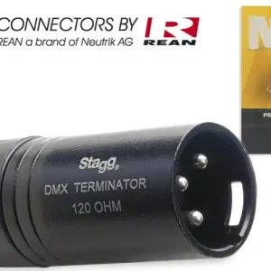 Top Vente DISCONTINUE Stagg NDXTERMINR-3 - Connecteur Fiches REAN XLR3 M