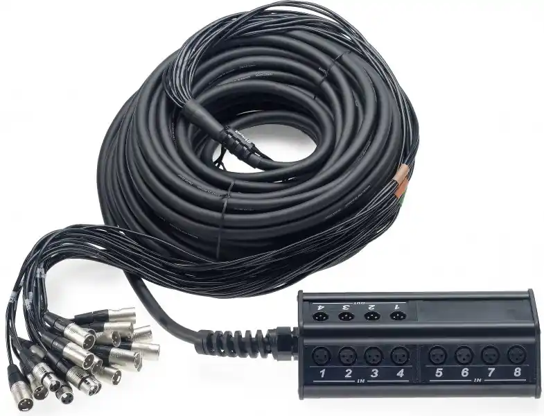 Commander Maintenant Stagg NSB-30/16X4XR - Boitier multicâches 16 XLR Mal / 4 XLR Fem - 30M