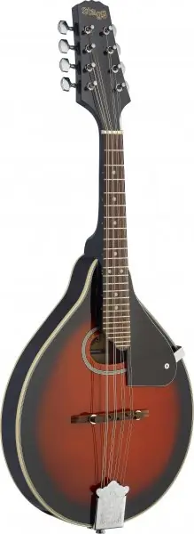 Nouvel Arrivage DISCONTINUE Stagg M30 - Mandoline Bluegrass - Red Burst