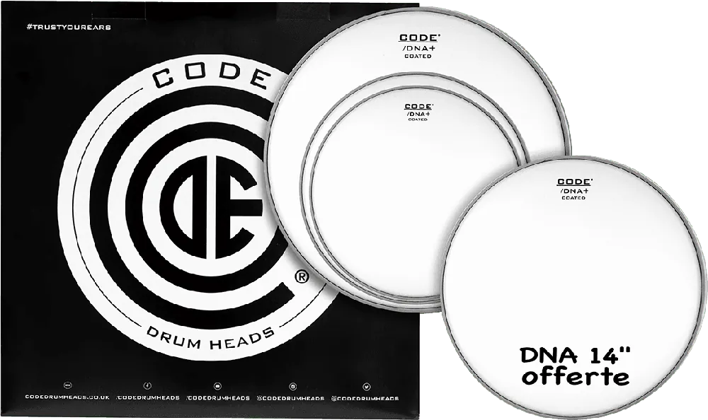 Code TPDNACTDS Tom - Sablée Standard 12" 13" 16" + 14" DNA Achat Immédiat