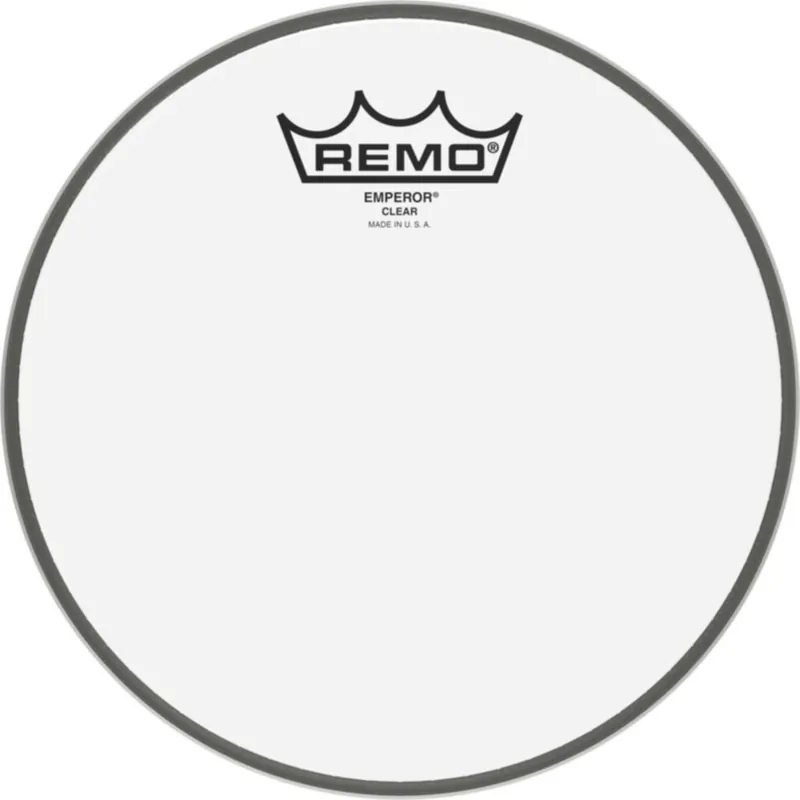 Remo BE-0308-00 Emperor Transparente 8" pour Tom Dernier Modèle