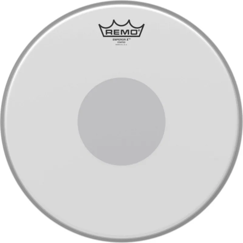 Remo BX-0113-10 Emperor X sablée 13" pour tom/ caisse claire + renfort noir sous la peau Vente Flash