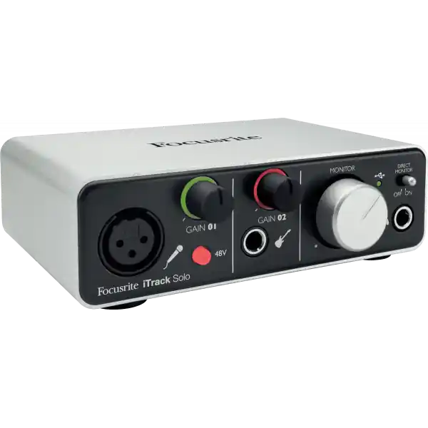 FocusriteITRACK SOLO LIGHTNING Must-Have