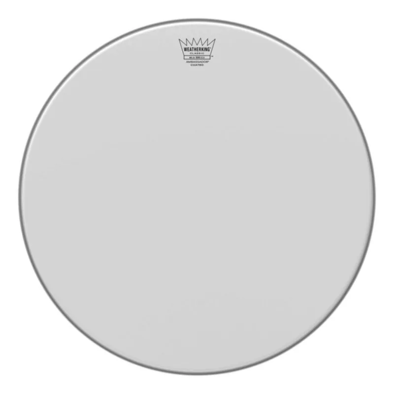 Promotion Saisonnière Remo CL-0118-BA Ambassador Classic Fit sablée 18" pour tom