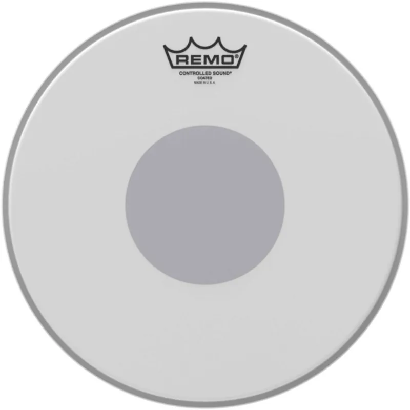 Solde Remo CS-0112-10 Ambassador Controled Sound sablée 12" pour tom/ caisse claire avec renfort