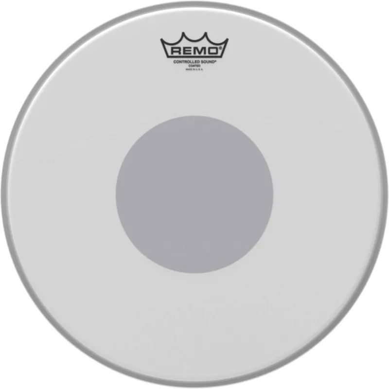 Remo CS-0114-10 Ambassador Controled Sound sablée 13" pour tom/ caisse claire avec renfort Prix Cassé