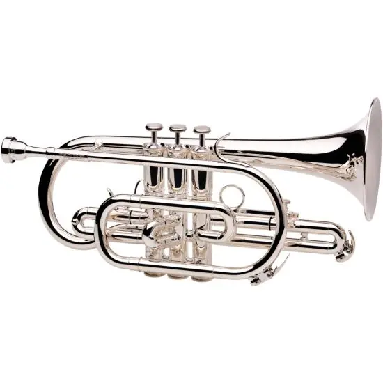 Promotion Besson PRODIGE BE120-2 Cornet sib d‘étude argenté en étui