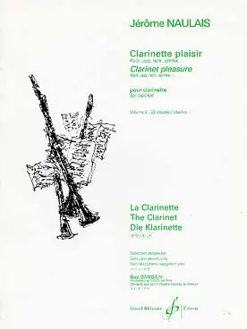 DISCONTINUE Billaudot Naulais - Clarinette plaisir vol. 2 Affaire À Saisir