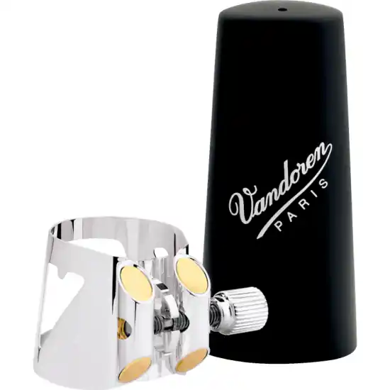 Usine Directe Vandoren Optimum LC01P Ligature avec couvre-bec plastique pour clarinette Sib