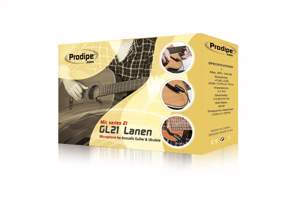 Vente Directe Prodipe GL21 Micro guitare acoustique Folk - Classique - Ukulélé