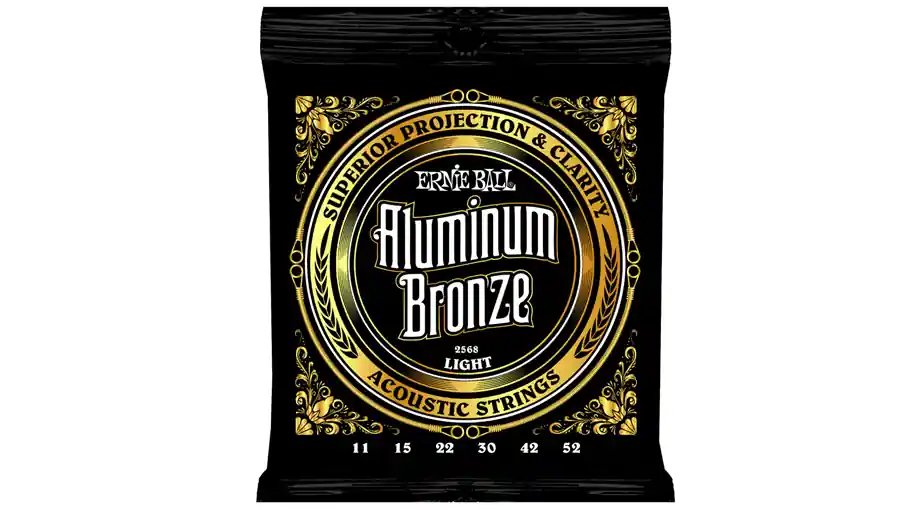 Ernie Ball 2568 Cordes guitare acoustiques aluminium bronze light 11-52 Promotion Saisonnière