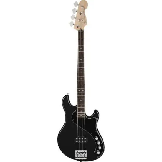 Fender Deluxe Dimension Bass IV, Rosewood Fingerboard, Black Produit De Marque