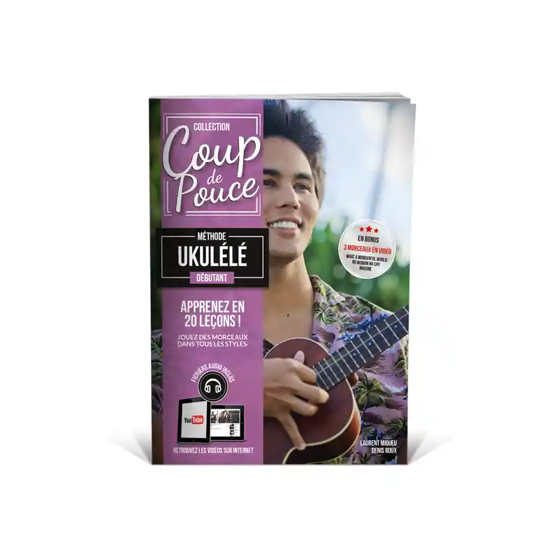 Nouveauté Editions Coup de pouce Coupe de pouce Ukulélé débutant