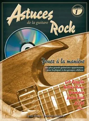 Meilleure Vente Editions Coup de pouce Astuces de la guitare Rock Volume 1 avec CD
