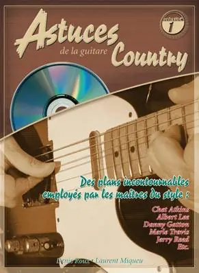 Expédié Aujourd'hui Editions Coup de pouce Astuces de la guitare Country Volume 1 avec CD