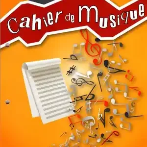 Must-Have Editions Coup de pouce Cahier de musique bloc notes