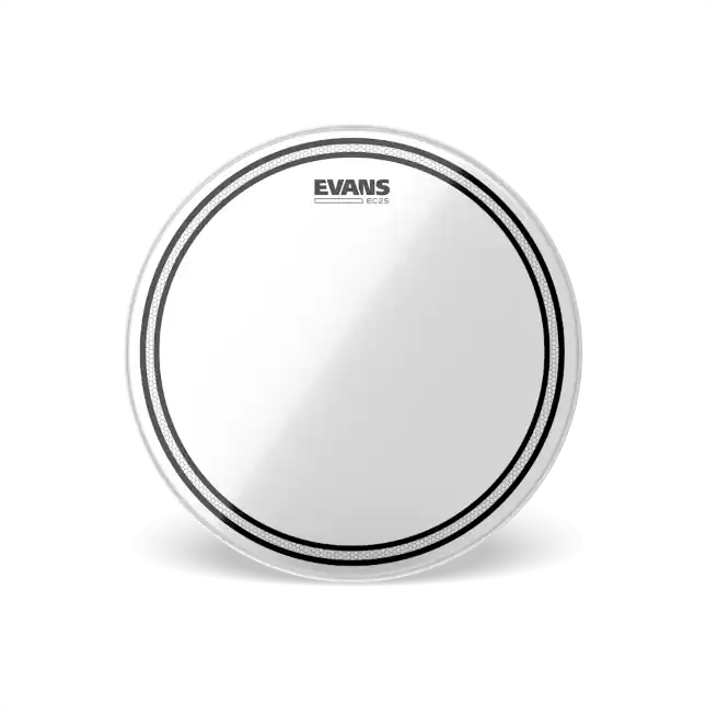 Promotion Evans Peau de grosse caisse EC2 transparente, 14 pouces