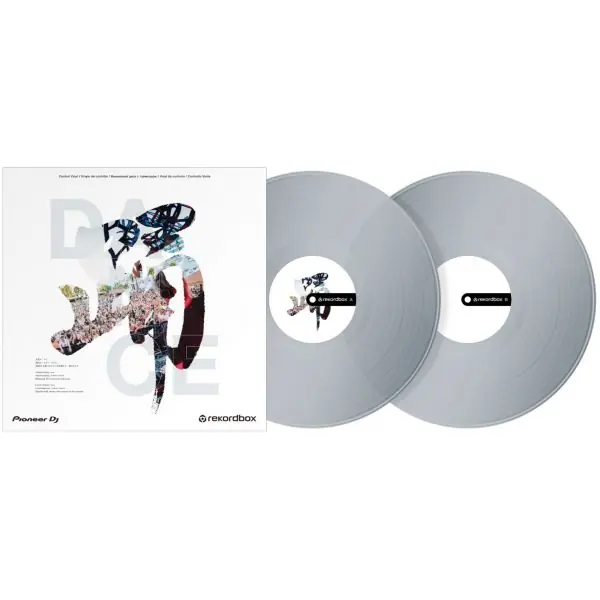Pioneer DJ AlphaThetaRB-VD2-CL vinyles rekordbox transparents Expédition Rapide