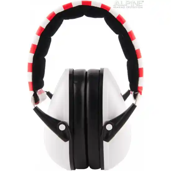 DISCONTINUE Alpine casque anti-bruit pour enfant Blanc Produit De Marque