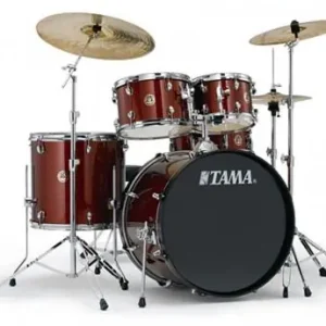 Paiement Sécurisé DISCONTINUE Tama RM50YH6C-RDS - kit Rythm Mate 5 fûts avec accessoires et cymbales - Red stream
