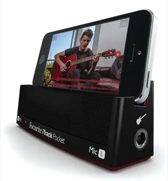 Focusrite Itrack pocket pour iphone Usine Directe