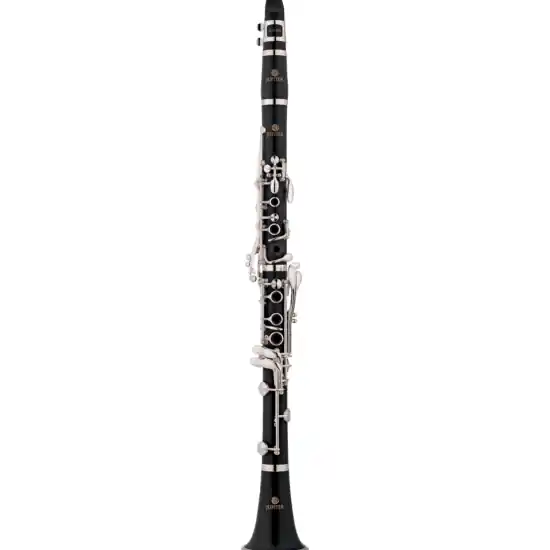 Jupiter JCL750SQ - Clarinette Sib en Grenadille et clés argentées Commander Vite