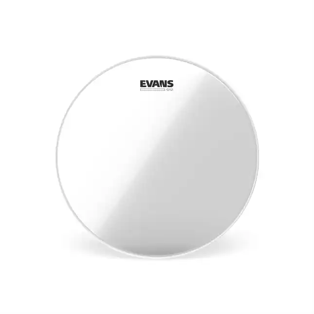 Authentique Evans Peau de grosse caisse G12 transparente, 14 pouces