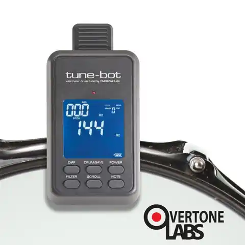 Nouvelle Collection DISCONTINUE overtone Labs Tune-bot Accordeur pour batterie